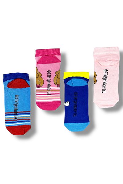 PAW PATROL Licensed Boy's 4 Pairs Booties Socks 22854
