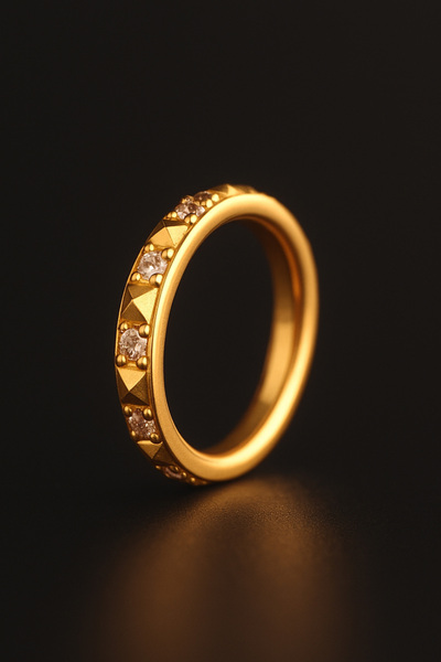 depozoom 316l Cerrahi Çelik Zirkon Taş Kilitli Halka Piercing