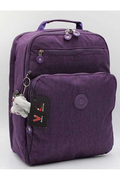 Harmela School Bag Water Resistant Unisex School Backpack Bts-1900 Purple