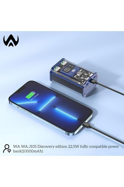 Wasat ELArab WA 10000mAh Compact Power Bank with 5 Different Charging Ports