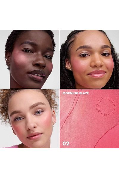 SEPHORA COLLECTION Colorful Blush & Highlighter Glaze 02 Morning Blaze – Poppy Pink Shimmer 3.5g