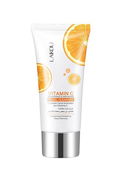 LAIKOU غسول ومنظف الوجه بفيتامين سي لتفتيح البشرة ومحاربة الشيخوخة