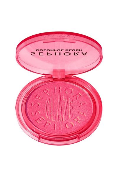 SEPHORA COLLECTION Colorful Blush & Highlighter Glaze 02 Morning Blaze – Poppy Pink Shimmer 3.5g