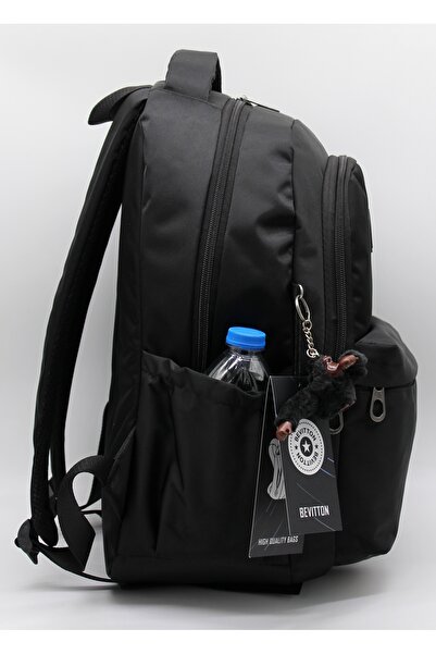 Harmela 2200 School Backpack Water Resistant Unisex Daily & School Bag Black