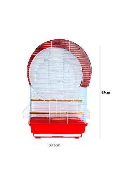 Others Multi-colored metal bird cage