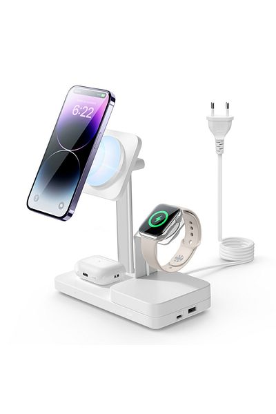 ESR 5in1 Charging Station, 65W, MagSafe - (6E004) - White