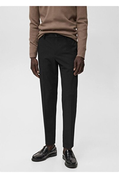 MANGO Man Dar kesim comfort strech streç pantolon
