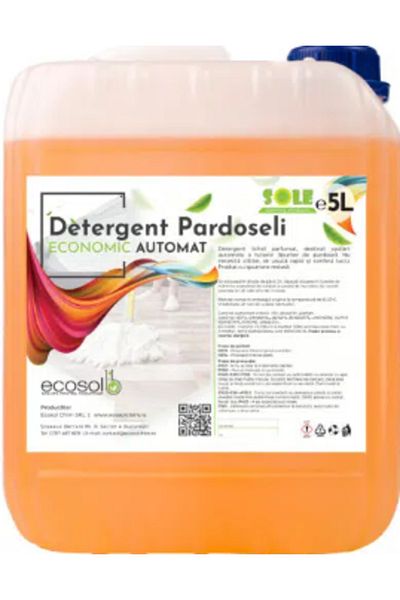 Ecosol Detergent Pardoseli Automat Economic Lichid