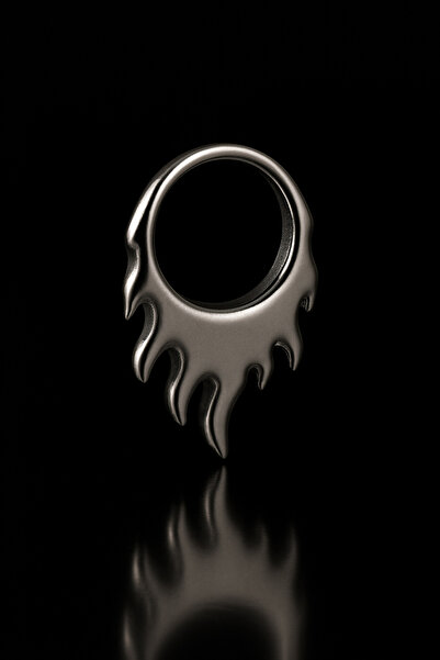 depozoom 316l Cerrahi Çelik Alev Kilitli Halka Piercing