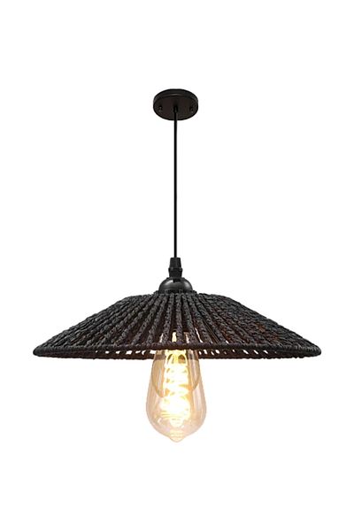 Hummer Modern Black Chandelier E27*1 Diameter 300 mm