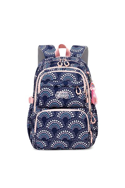 OricareFain School Backpack, 45 x 32 x 15 cm, Camouflage Checkered Design, Large Capacity, Water-resistant