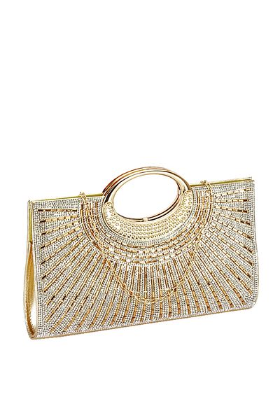 SOFILINE Elegant gold envelope with crystals BYH960A 05