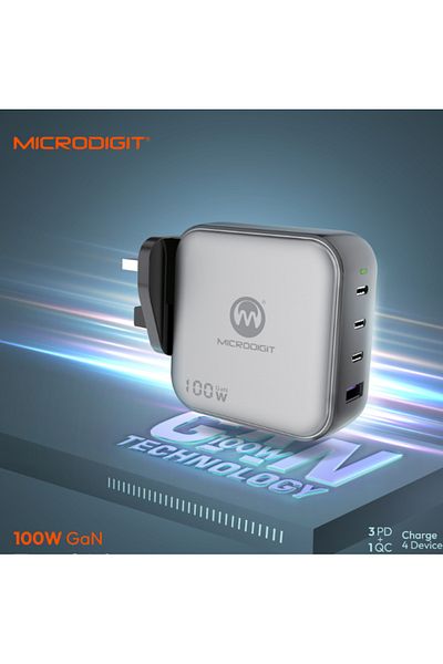 Microdigit Travel Charger 100W | DTC 163