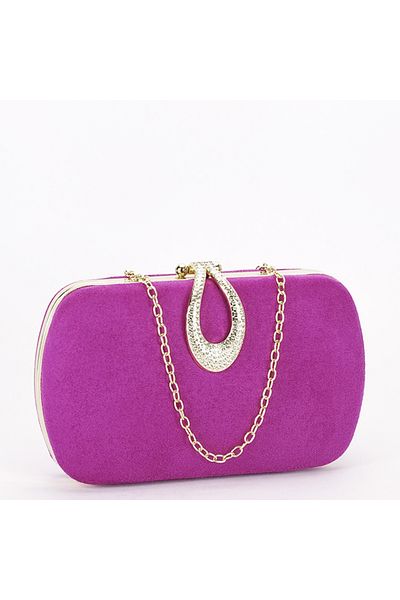 SOFILINE Elegant dark fuchsia clutch bag BJH-756 05