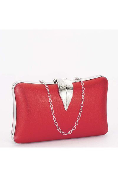 SOFILINE Simple red clutch bag BME-600 05