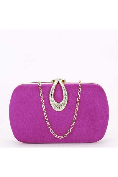 SOFILINE Elegant dark fuchsia clutch bag BJH-756 05