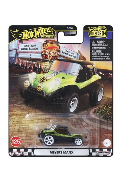 HOT WHEELS PREMIUM BOULEVARD MEYERS MANX DIE-CAST CAR 1:64 SCALE