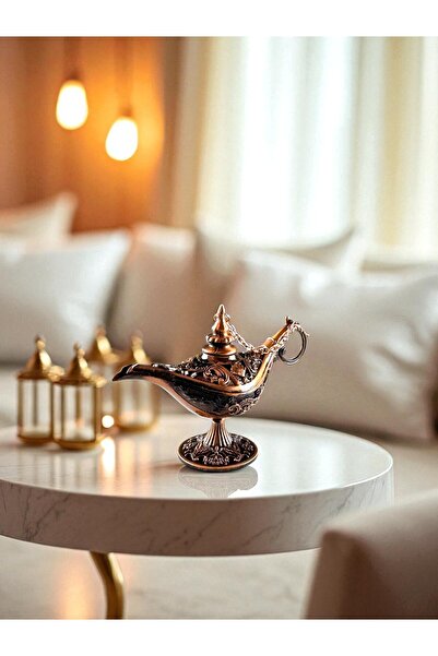 shop Aladdin Sihirli Lamba Tütsülük Buhardanlık Dekoratif Biblo No:3 - 17x11 ...