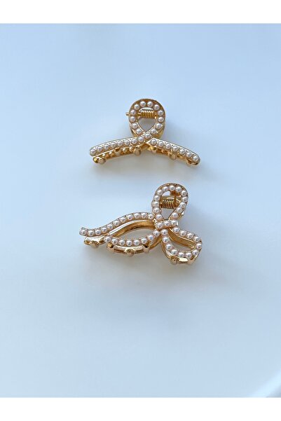 Twinssis Accessories 2-dijelni mini metalni zatvarač sa bisernom kopčom