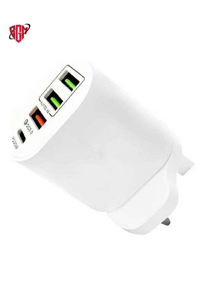 Shopi USB C 36W PD Wall Charger, 3.0 Charging Multi-Port Power Adapter Compatible with iPhone 14 Pro/14 Pr