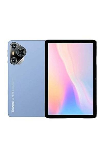 TELZEAL P100 10.1 Inch Android 13 Tablet with 5G WiFi and Dual SIM 8GB RAM 512GB ROM 8000 mAh High C