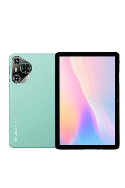 TELZEAL P100 10.1 Inch Android 13 Tablet with 5G WiFi and Dual SIM 8GB RAM 512GB ROM 8000 mAh High C