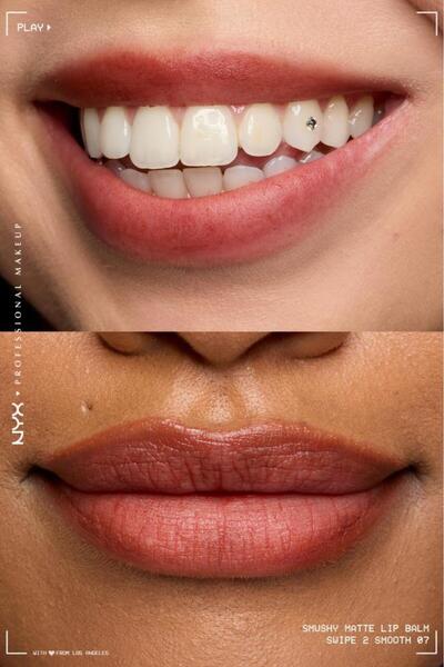 NYX Professional Makeup Smushy Yumuşacık Mat Dudak Balmı - 07 Swipe 2 Smooth