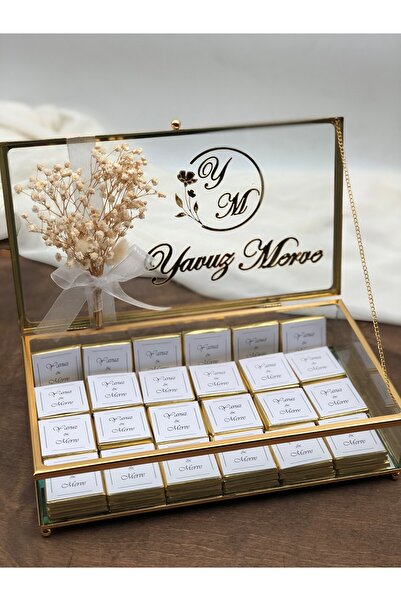 Desenor Concept Kız Isteme Çikolatası 60’lı Madlen Çikolata Söz Çikolatası Ni...