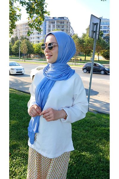 Nilbutik Combed Cotton Practical Shawl Scarf