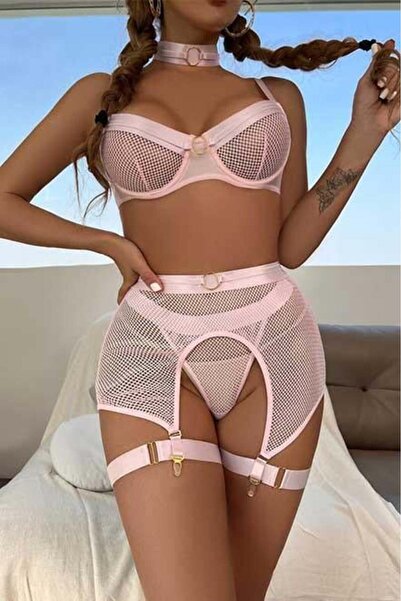 Bikini Mayokini Dünyası Andrea Luxury Set - Pink