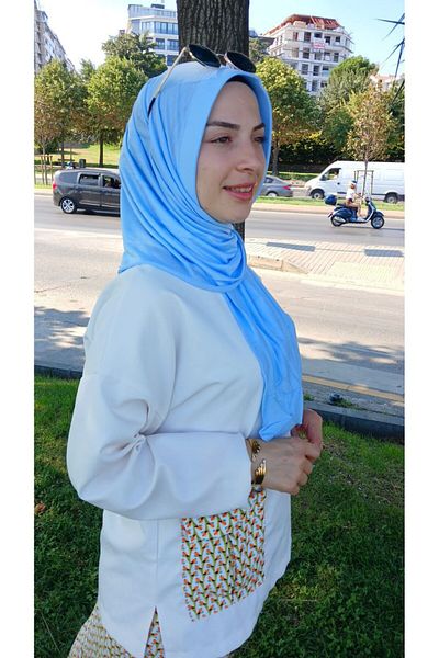 Nilbutik Combed Cotton Practical Shawl Scarf