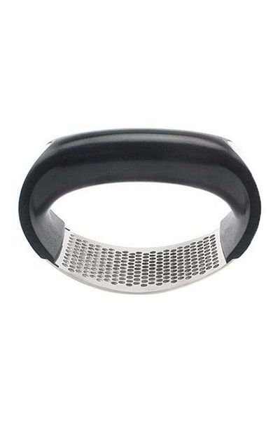 Generic Generic Stainless Steel Garlic Grater Black/Silver 10.8