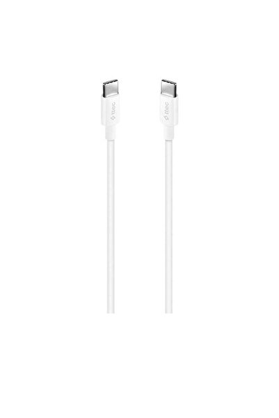 Ttec 5DK40B USB hızlı şarj kablosu beyaz 120 cm