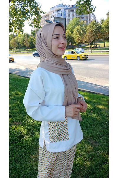 Nilbutik Combed Cotton Practical Shawl Scarf