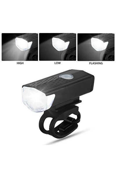 OEM Lampă LED pentru bicicletă sau trotinetă, rotație 360 de grade, 3 moduri de iluminare, 300 lm