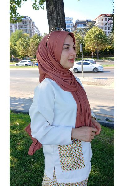 Nilbutik Combed Cotton Practical Shawl Scarf