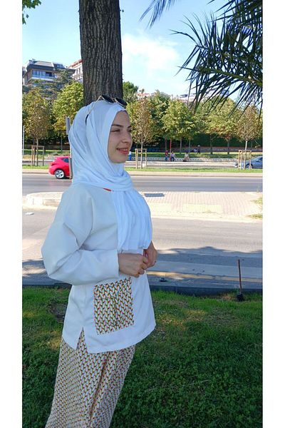 Nilbutik Combed Cotton Practical Shawl Scarf