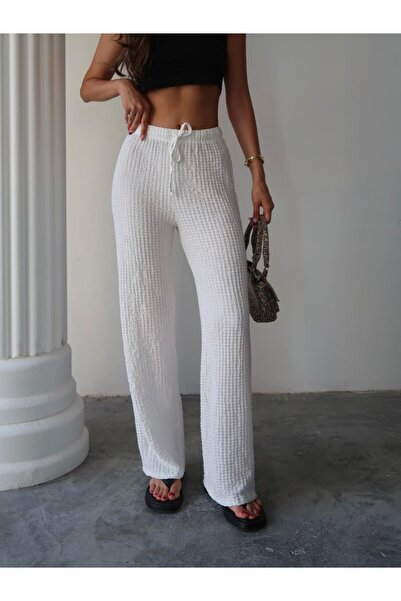 MADEME CİX Bubble Seersucker Pants