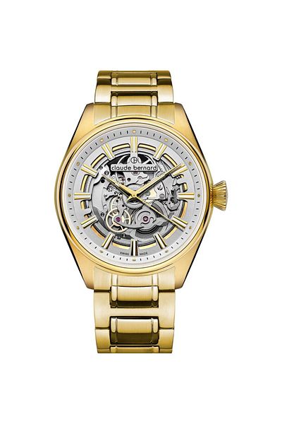 Claude Bernard Men's Wristwatch Cb.85309.37Jm.Aıd
