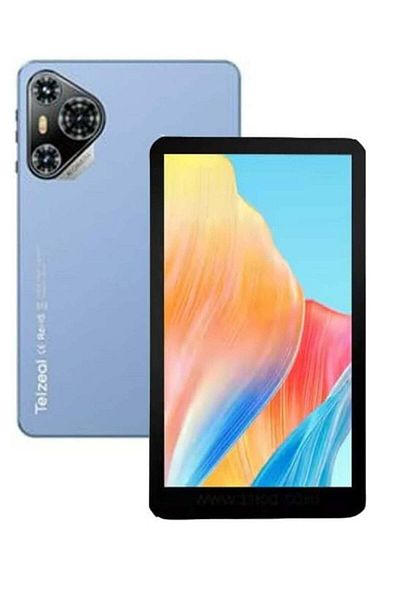 TELZEAL P700 5G 7 Inch Android Tablet with Dual SIM 6GB RAM 256GB ROM and 3000 mAh Battery