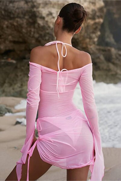 Bikini Mayokini Dünyası Φόρεμα παραλίας Casaandra - Ροζ