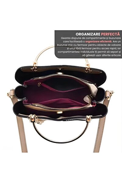 Full Abundance Elegant Crossbody Bag for Women, PU Leather, Pink/Blue