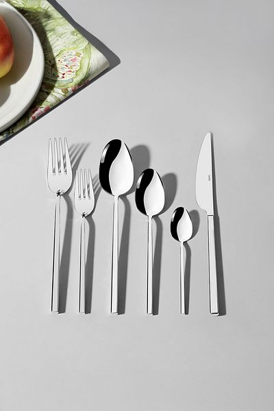 Nehir Gloria Plain - 36 Pieces Fork Spoon Knife Set for 6 People