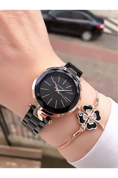 Homies Women's Wristwatch - Original Gift Box and Bracelet Gift