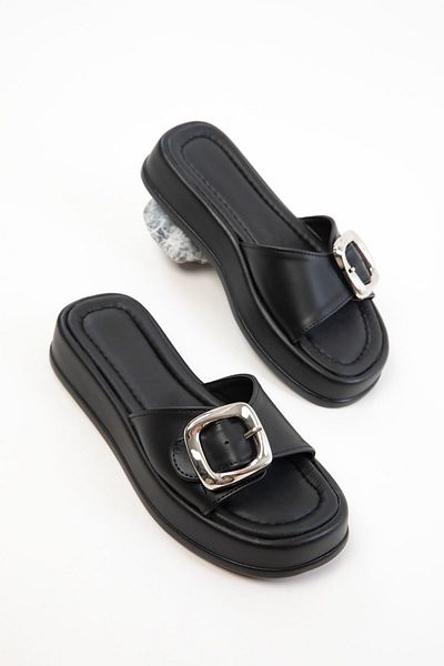 SOHO Black Women's Slippers 20764