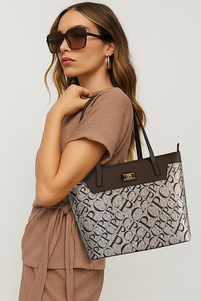 Pierre Cardin Geantă de umăr pentru femei aurie 05PO25Y2519
