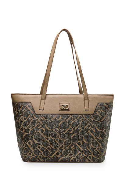 Pierre Cardin Καφέ γυναικεία τσάντα ώμου 05PO25Y2519
