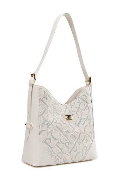 Pierre Cardin White Women's Shoulder Bag 05Po25Y2512