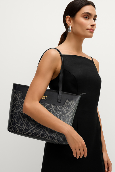 Pierre Cardin Schwarze Damen-Umhängetasche 05PO25Y2519