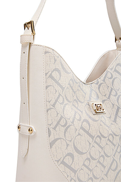 Pierre Cardin White Women's Shoulder Bag 05Po25Y2512